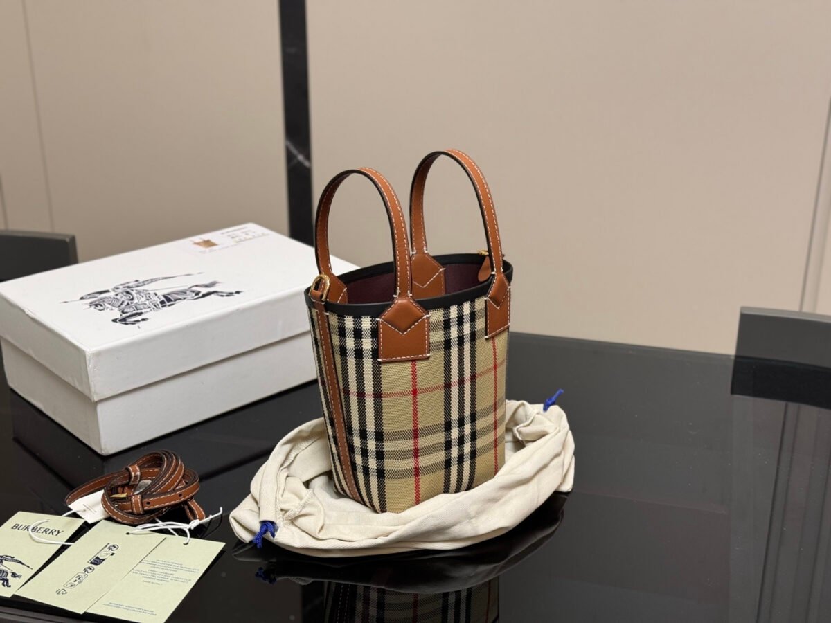 BBR Mini Pocket Tote Vintage Check – Bag