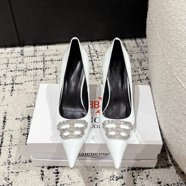 BAL Knife BB Crystal Embellished Pumps - Heels