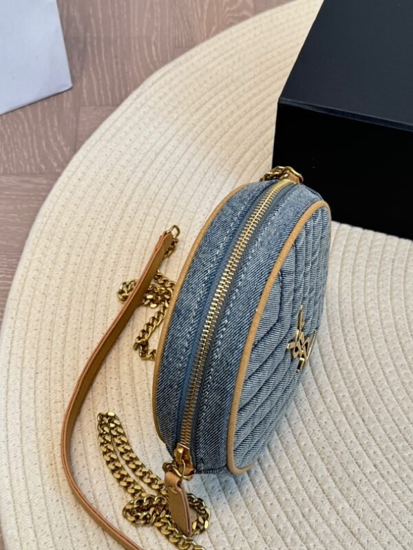 YSL Lou Camera Bag Denim – Borsa
