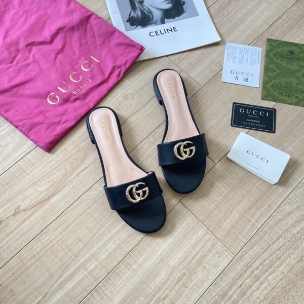 GG Double G Slide Sandals - Sandals