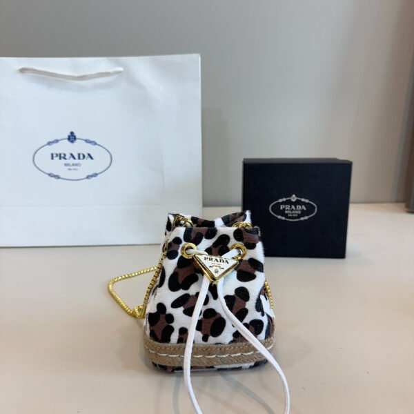 PR Mini Leopard Print Bucket Leopard Print - Bag