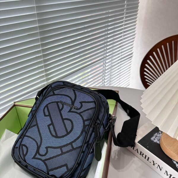 BBR Monogram Stripe E-Canvas Camera Bag - Bag