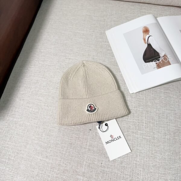 MCL Logo Beanie Beige Wool - Hat