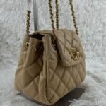 CC Mini Flap Beige Lambskin – Borsa