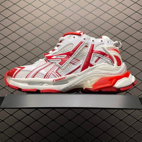 BAL Runner 40 White/Red - Sneakers