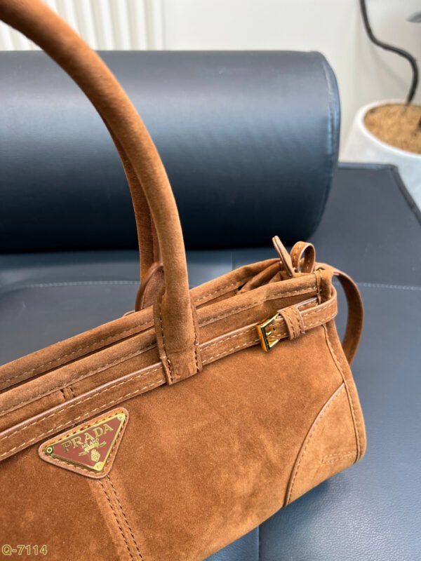 PR Cleo Brown Suede – Tasche
