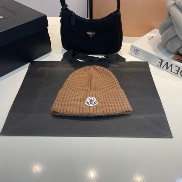 MCL Logo Beanie Brown Wool - Hat