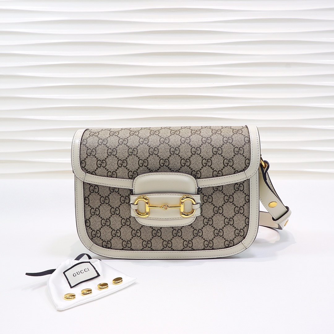 GG Horsebit 1955 GG Supreme Canvas - Bag