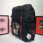 GG Tian Backpack Black Canvas – Zaino
