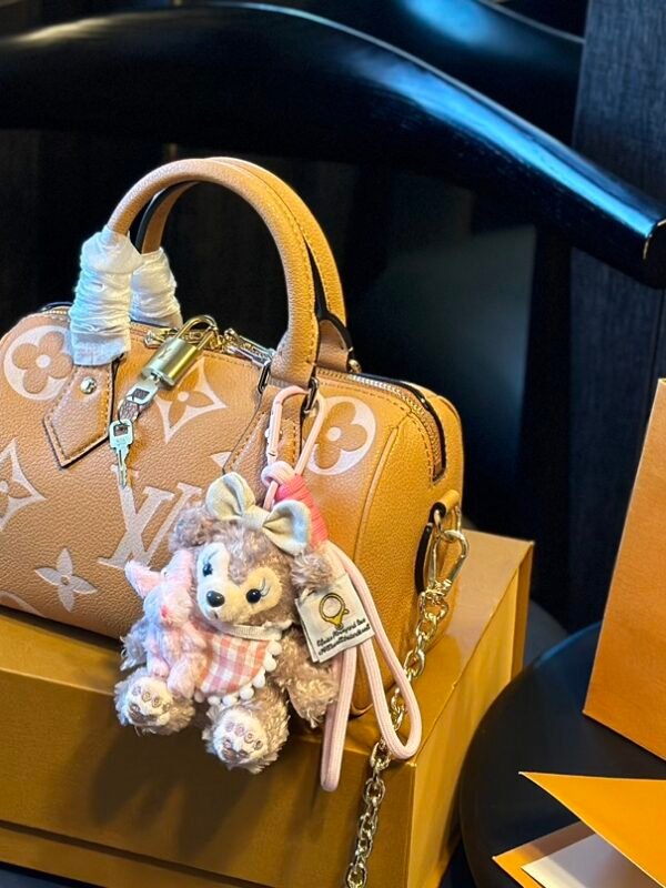 LV Speedy Bandoulière 25 – Sac – Gris