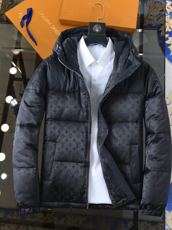 LV Monogram Puffer Jacket – Jacket – Red