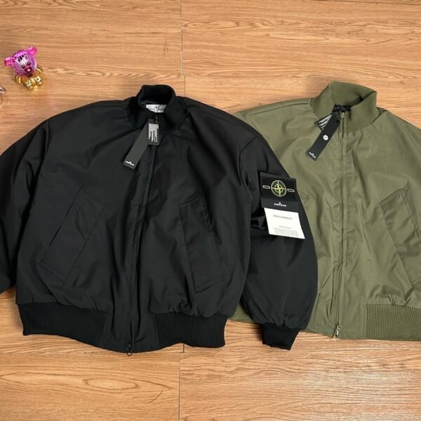 SI Ghost Piece Bomber Jacket Black/Olive - Jacket