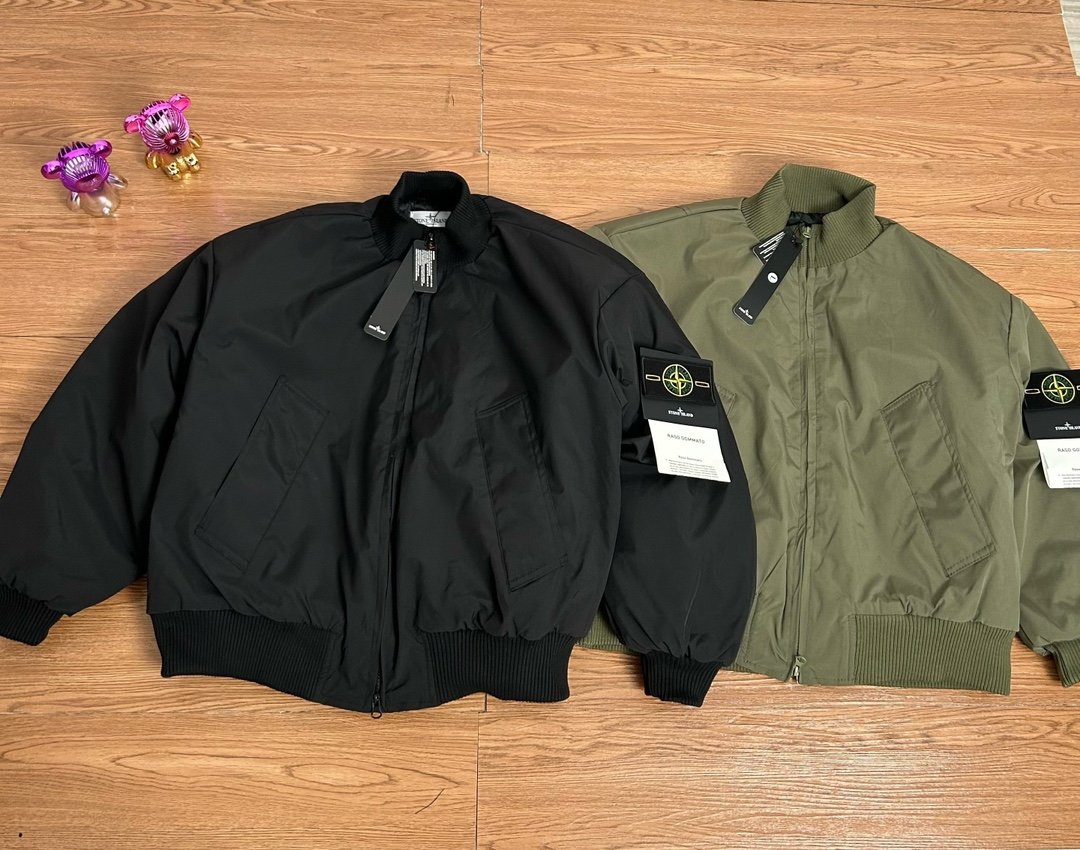 SI Ghost Piece Bomber Jacket Black/Olive - Jacket