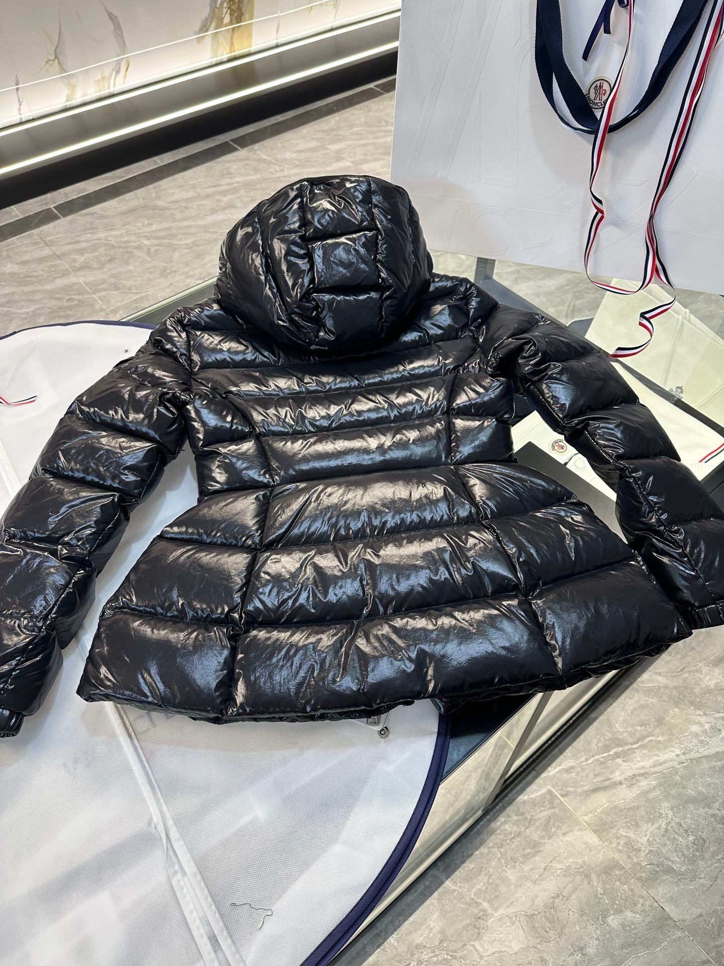 MCL Barbel Short Down Jacket Black - Jacket - Image 8
