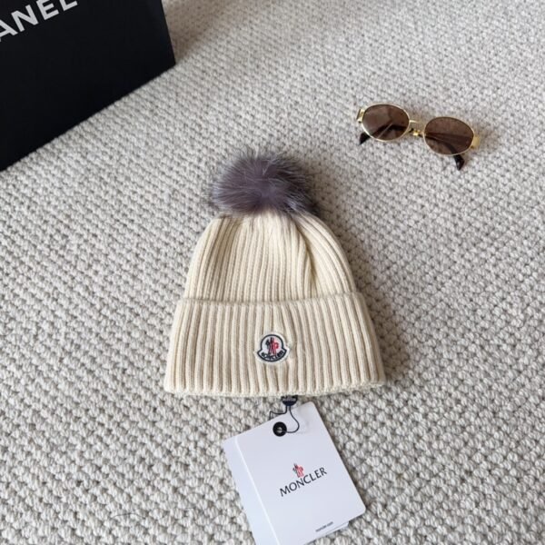 MCL Ribbed Wool Beanie - Hat