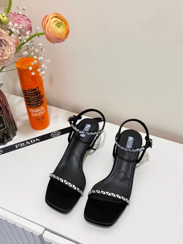 PR Studded Block Heel Sandals – Talons