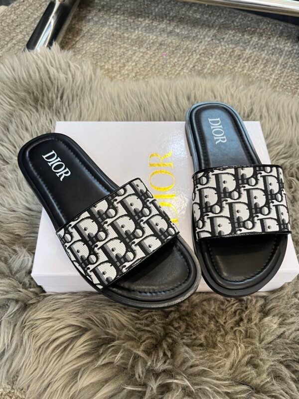 CD Dway Slides Oblique Canvas – Claquettes