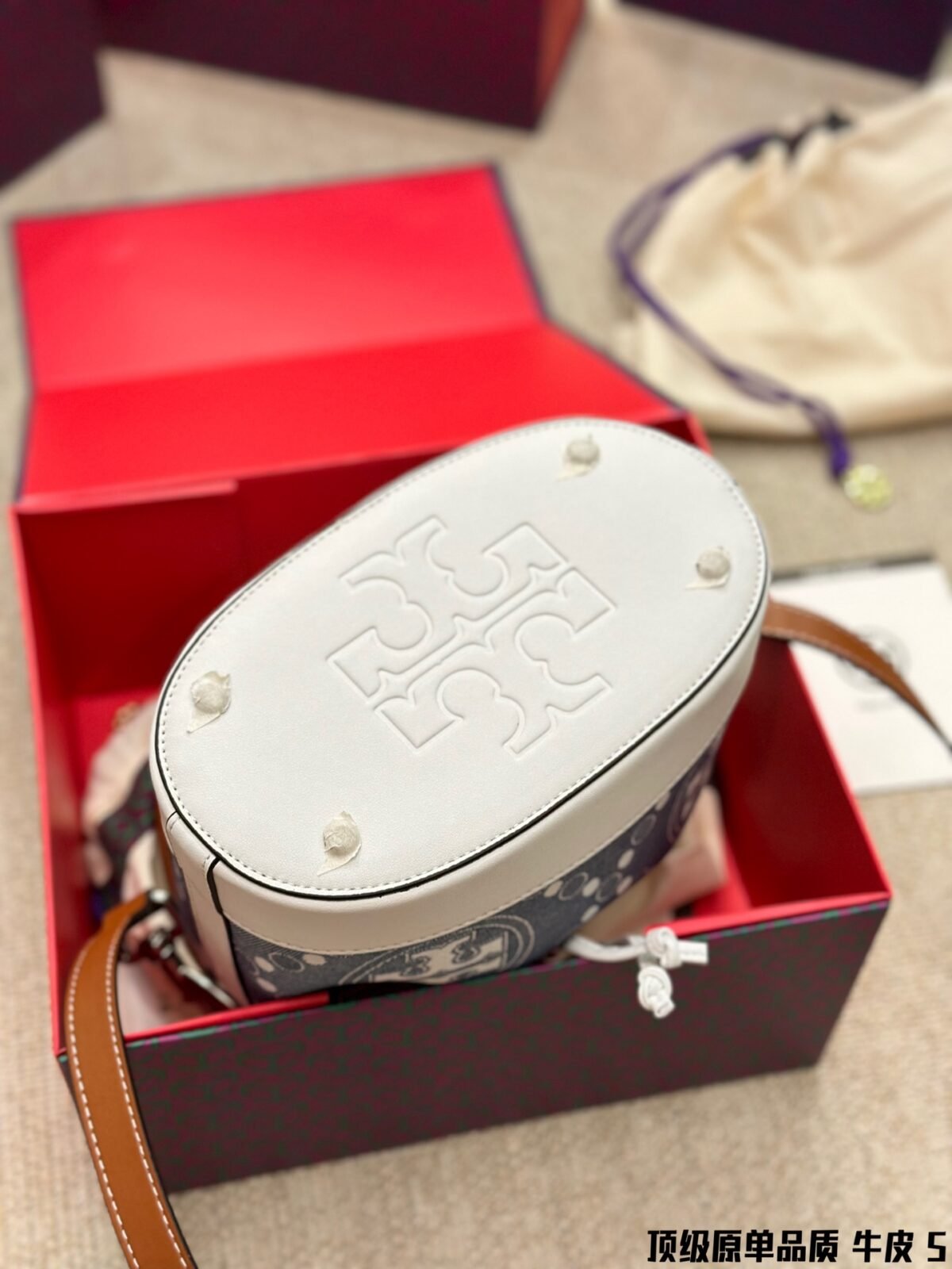 TB Cowhide Bag – Cuoio — 3