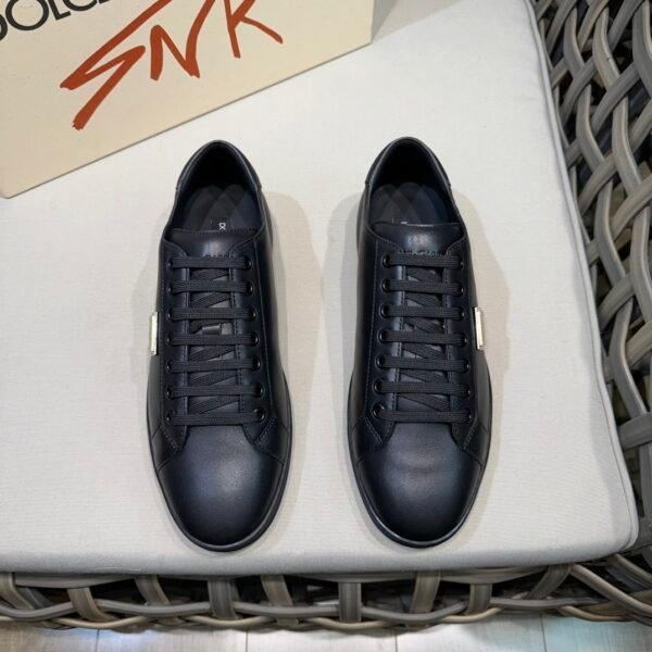 DG Portofino Black Leather - Sneakers