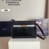 YSL Manhattan Small Black Croc Embossed Leather - Bag – Tan · Ref. BA22850