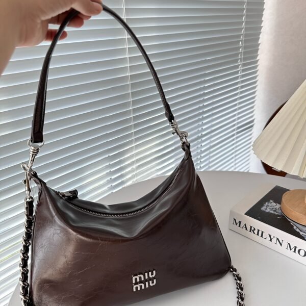 MIU Wander Brown Leather - Bag