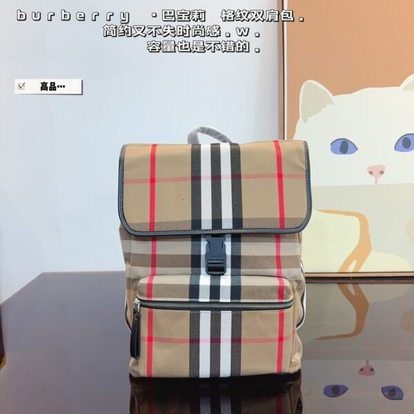 BBR Vintage Check Backpack - Backpack