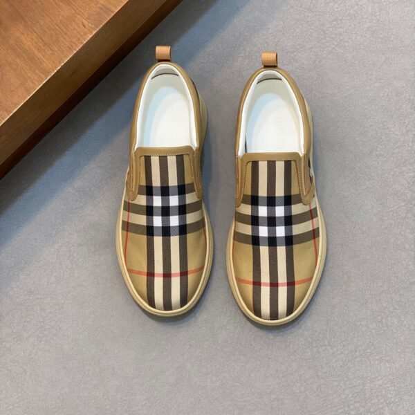 BBR Vintage Check Slip-On Beige Check - Shoes