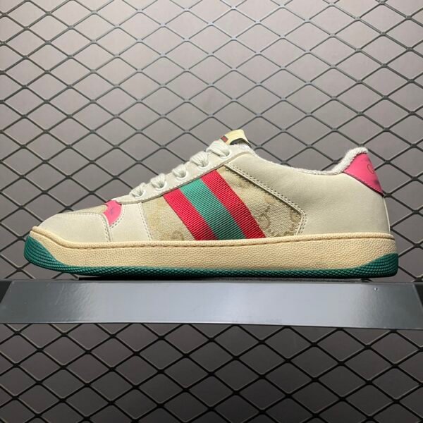 GG Screener Beige/Green/Red - Sneakers