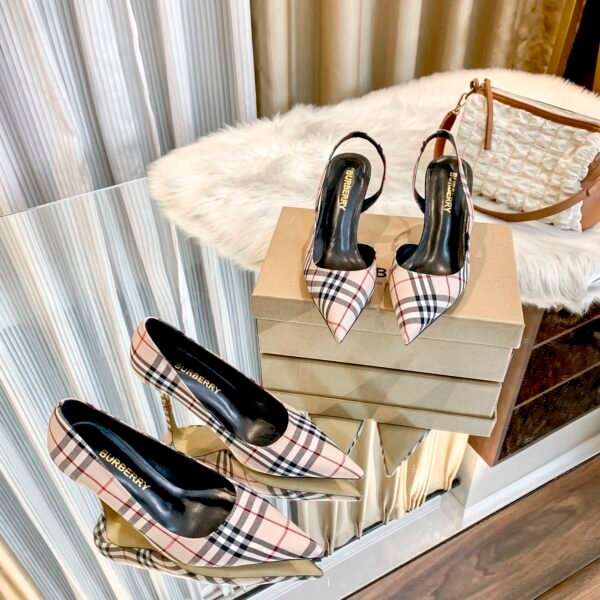 BBR Vintage Check Pumps - Heels