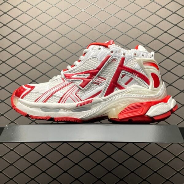 BAL Runner 37 White/Red - Sneakers