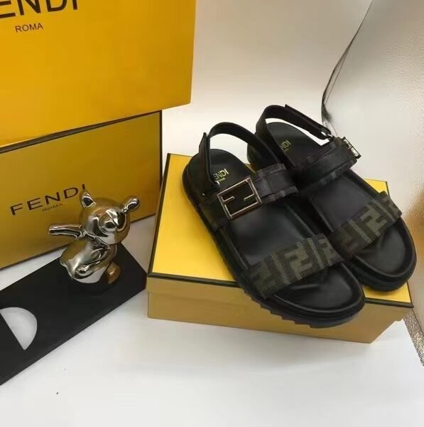 FD FF Logo Sandals - Sandals