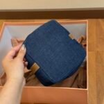 MIU Wander Denim Bucket Denim – Bag