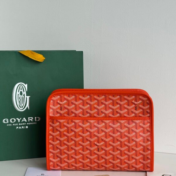 GYD Jouvence Toiletry Pouch Orange GYDine Canvas - Bag