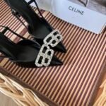 BAL Knife Slingback Pumps Black – Heels