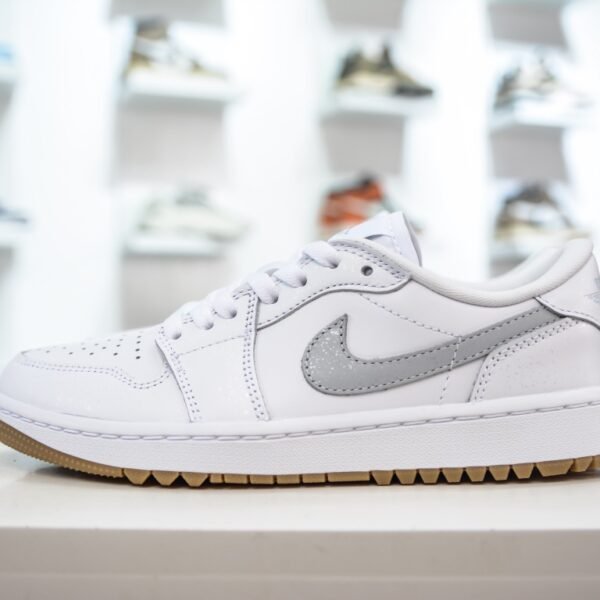 NK Air Jordan 1 Low Golf White/Grey - Sneakers