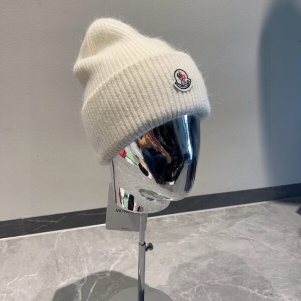 MCL Logo Beanie White Wool - Hat