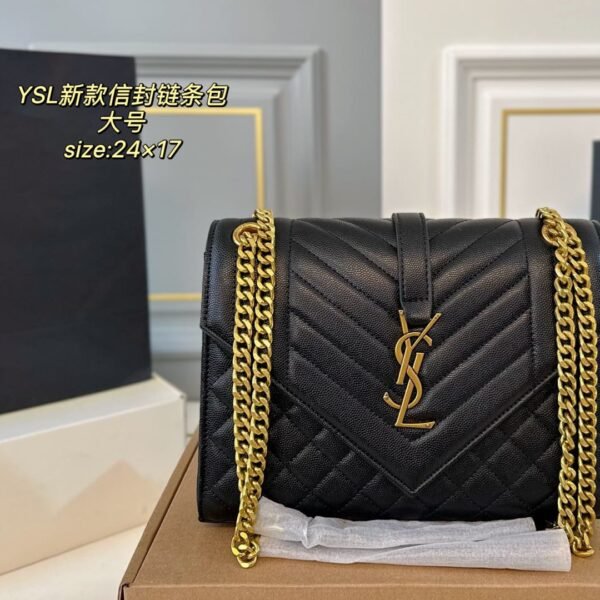 YSL Envelope Chain Wallet - Bag