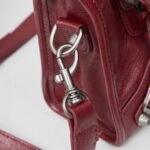BAL Motorcycle Bag Small Silver Buckle