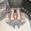 CD J'ACD Slingback Pump Blue Toile de Jouy - Heels