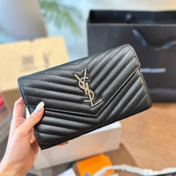 YSL Envelope Wallet on Chain - Bag