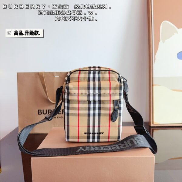 BBR Vintage Check Crossbody Beige Check - Bag