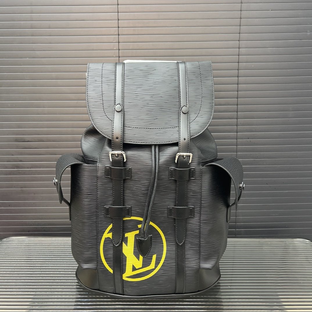 LV Christopher Backpack Black Epi - Bag - Image 2