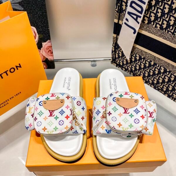 LV Waterfront Monogram Multicolor - Slides