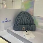 MCL Cable-Knit Beanie Yellow Wool – Hat