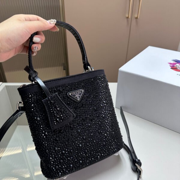 PR Crystal Studded Bucket Bag Various Colors - Bag