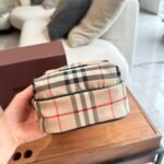 BBR Vintage Check E-Canvas – Bag – Red
