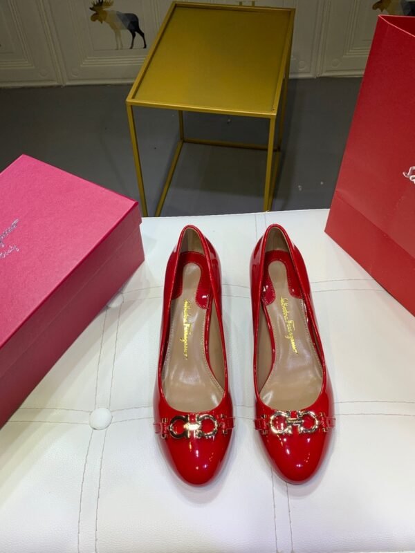 FD Vara Bow Pump Red Patent Leather – High Heels