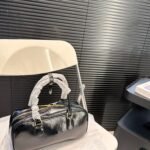 MIU Wander Matelassé Black Leather – Borsa