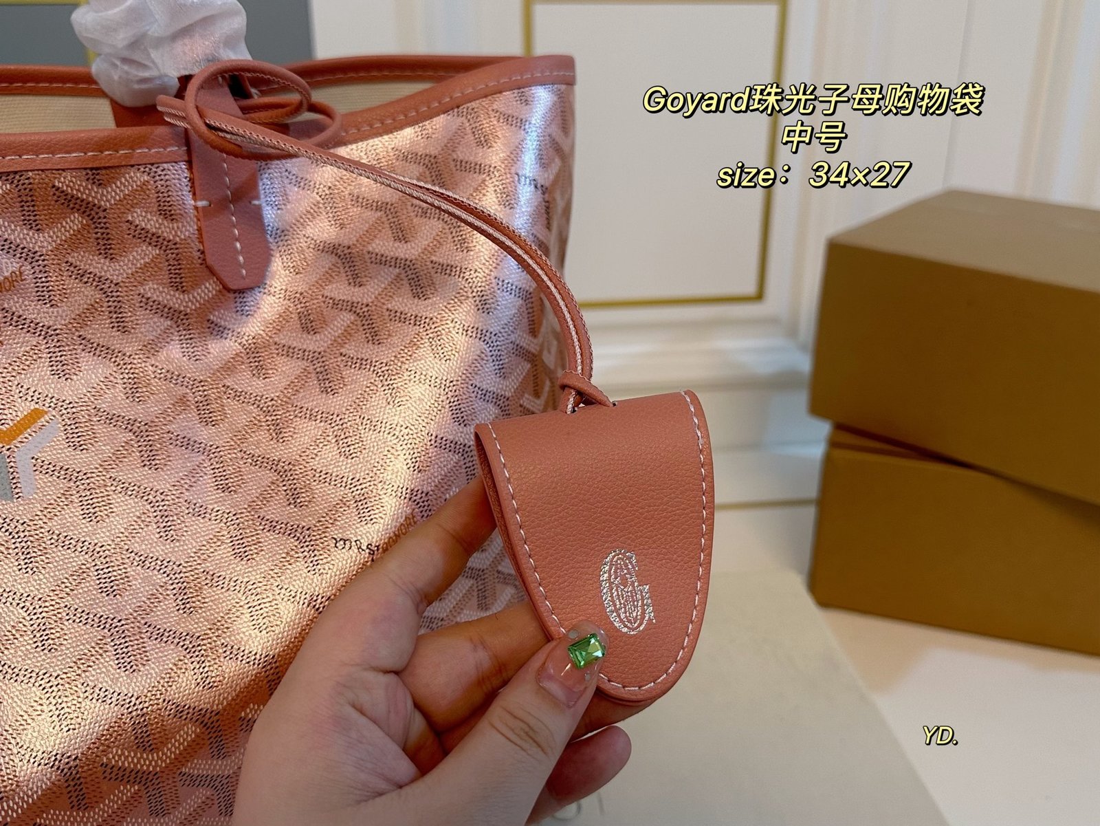 GYD Saint Louis PM Pink GYDine Canvas - Bag - Image 5