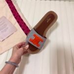 CEL Triomphe Canvas Slides – Claquettes